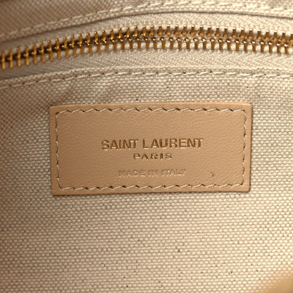 Saint Laurent Raffia Monogram Medium Jamie Natural Avorio 5 of 9
