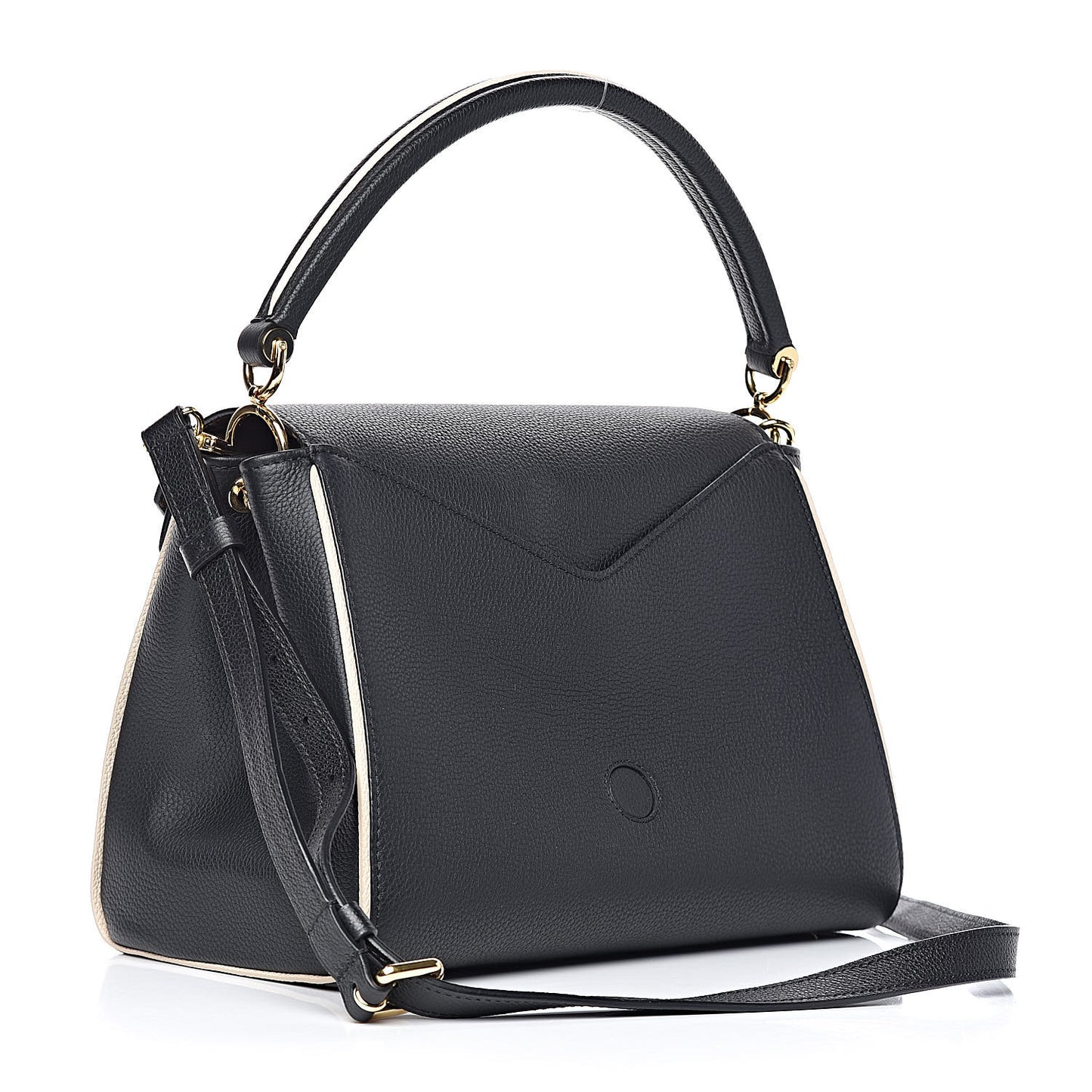 Monogram Double V Black