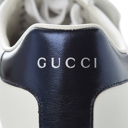 Gucci Calfskin Sequins Web Cat Womens Ace Sneakers 38.5 White 7 of 13