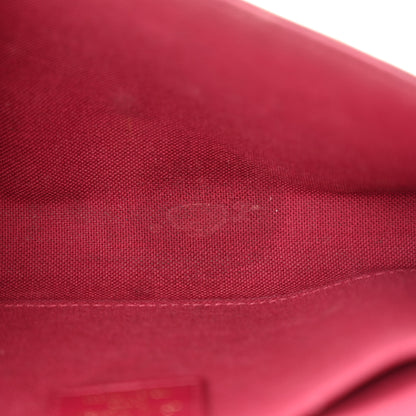 Louis Vuitton Monogram Pochette Felicie Chain Wallet Fuchsia 15 of 24