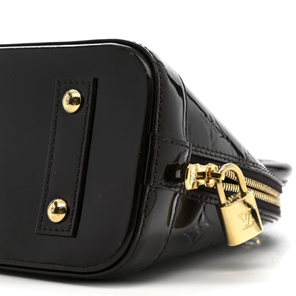 Louis Vuitton Vernis Alma BB Amarante 9 of 10