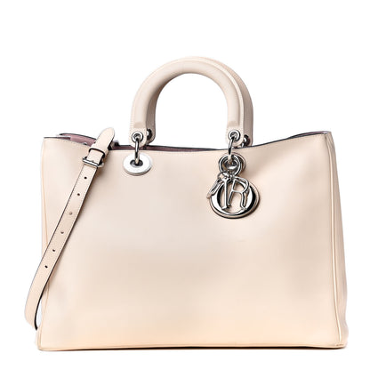 Christian Dior Smooth Calfskin Large Diorissimo Tote Beige 2 of 17