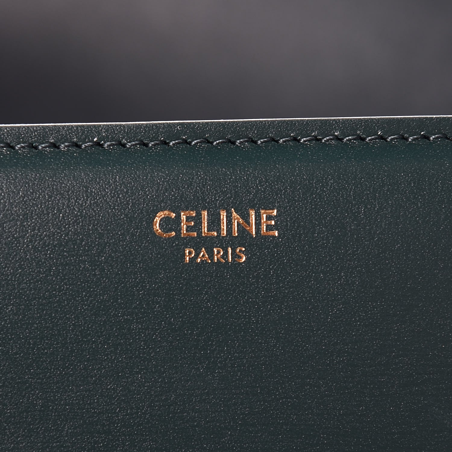 Celine Shiny Calfskin Medium Triomphe Amazone 9 of 10