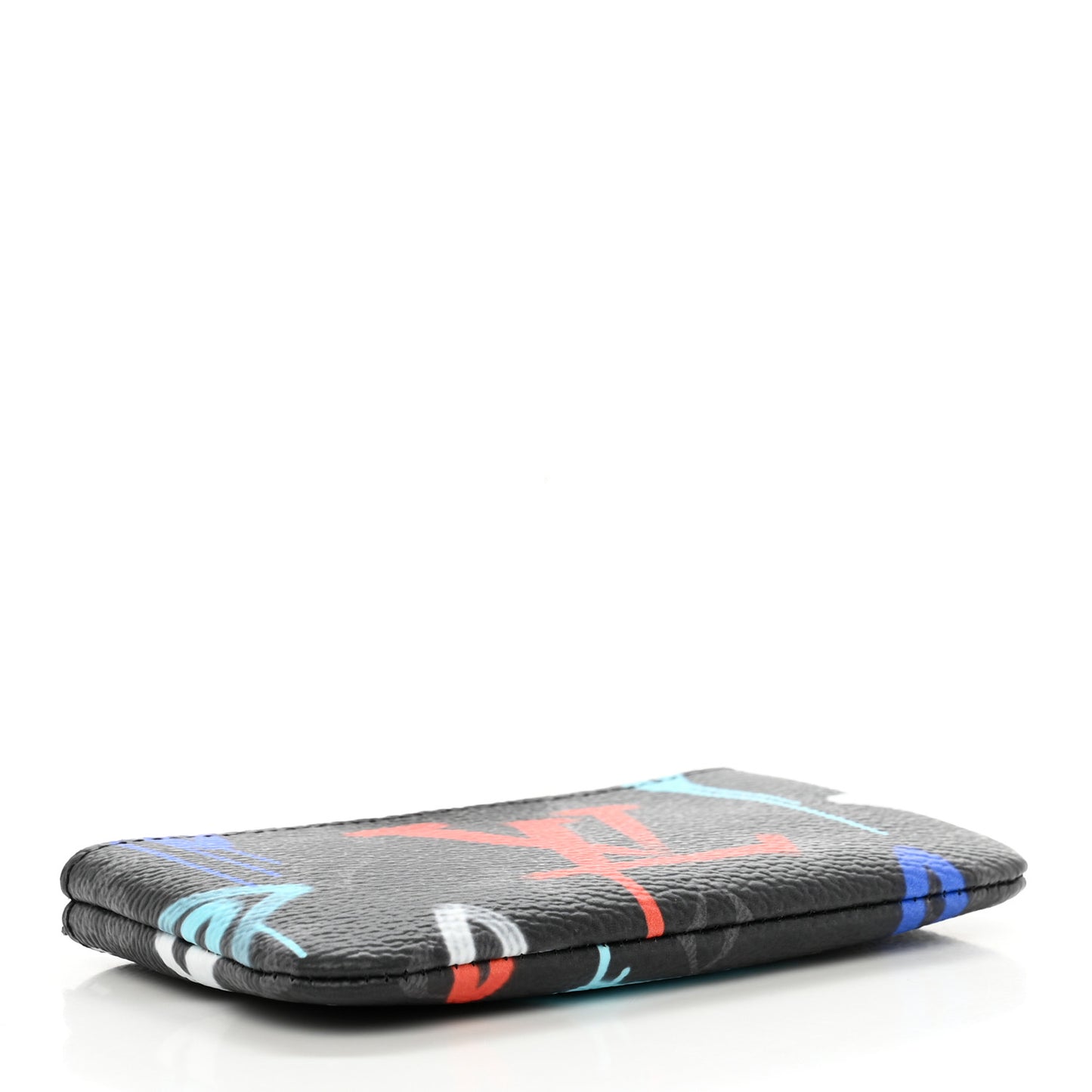 Monogram Eclipse LV Graffiti Key Pouch Multicolor