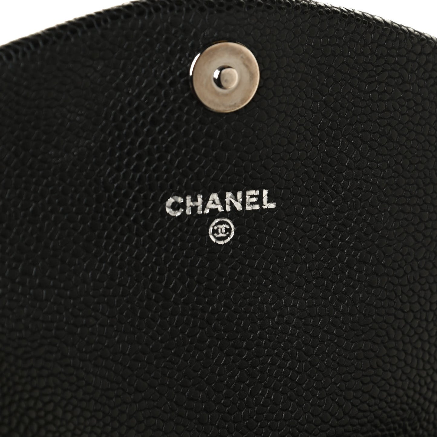 Caviar Half Moon Wallet On Chain WOC Black