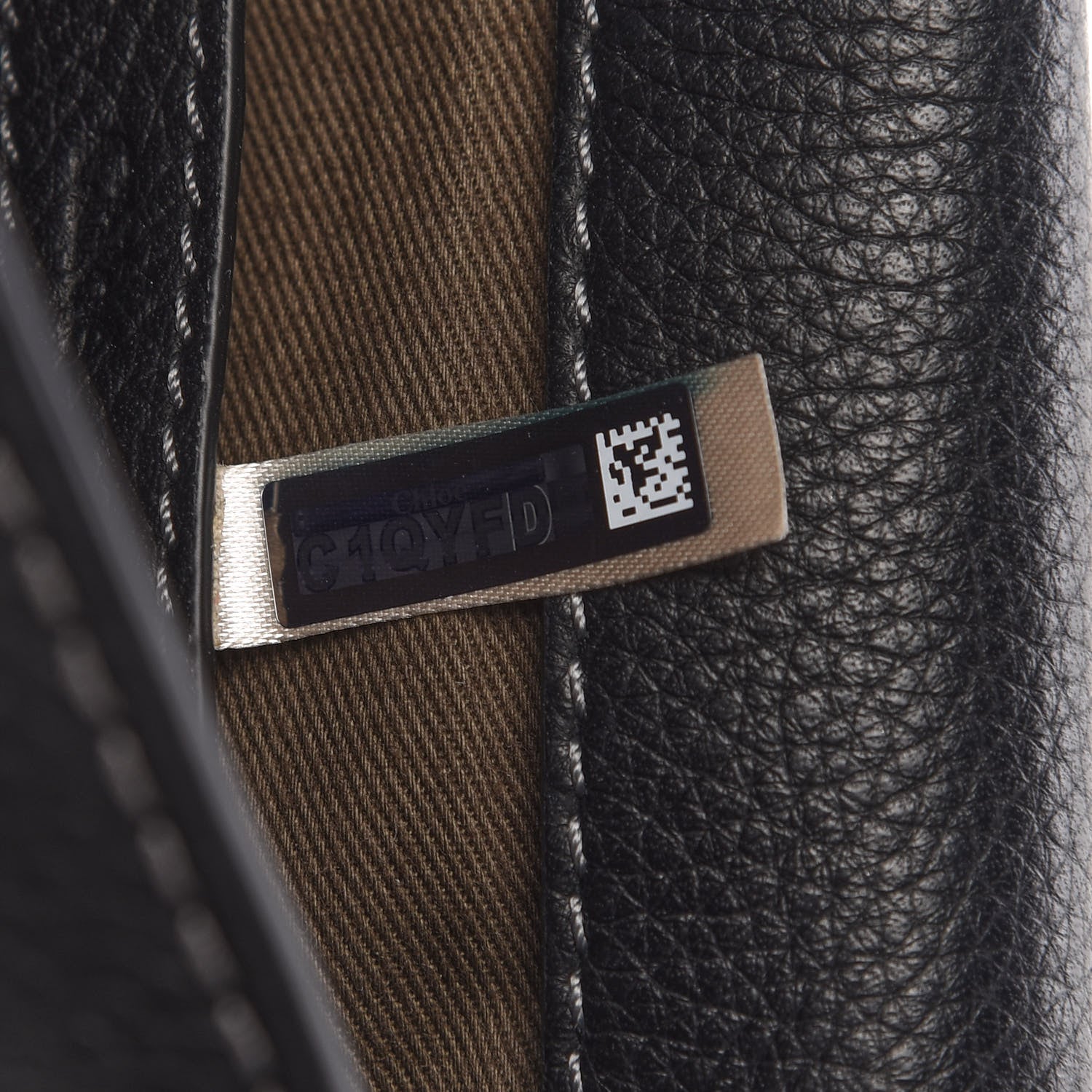 Chloe Calfskin Mini Marcie Round Crossbody Bag Black 9 of 10