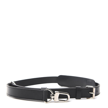 Louis Vuitton Calfskin Adjustable Keepall Bandouliere Shoulder Strap Black 1 of 3