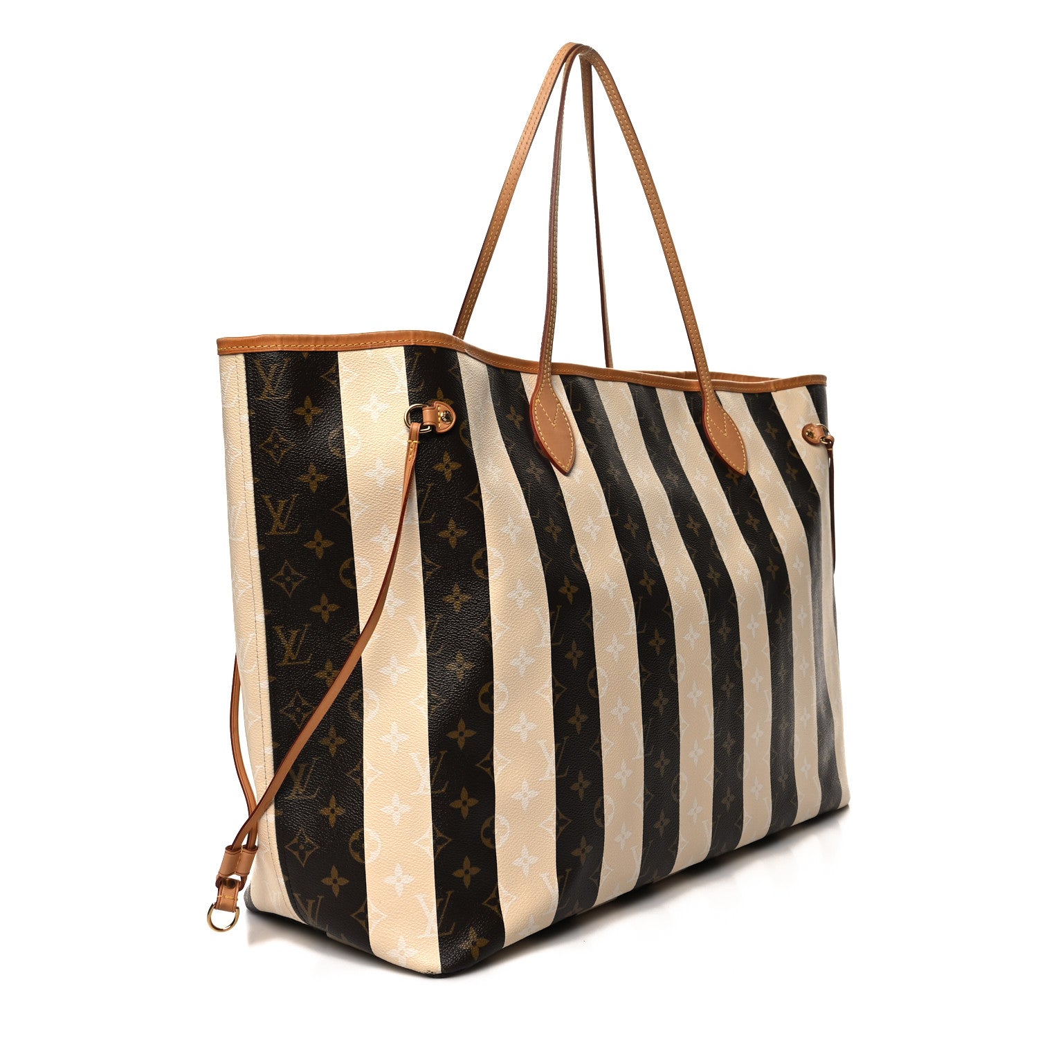 Louis Vuitton Monogram Rayures Neverfull XL 3 of 23
