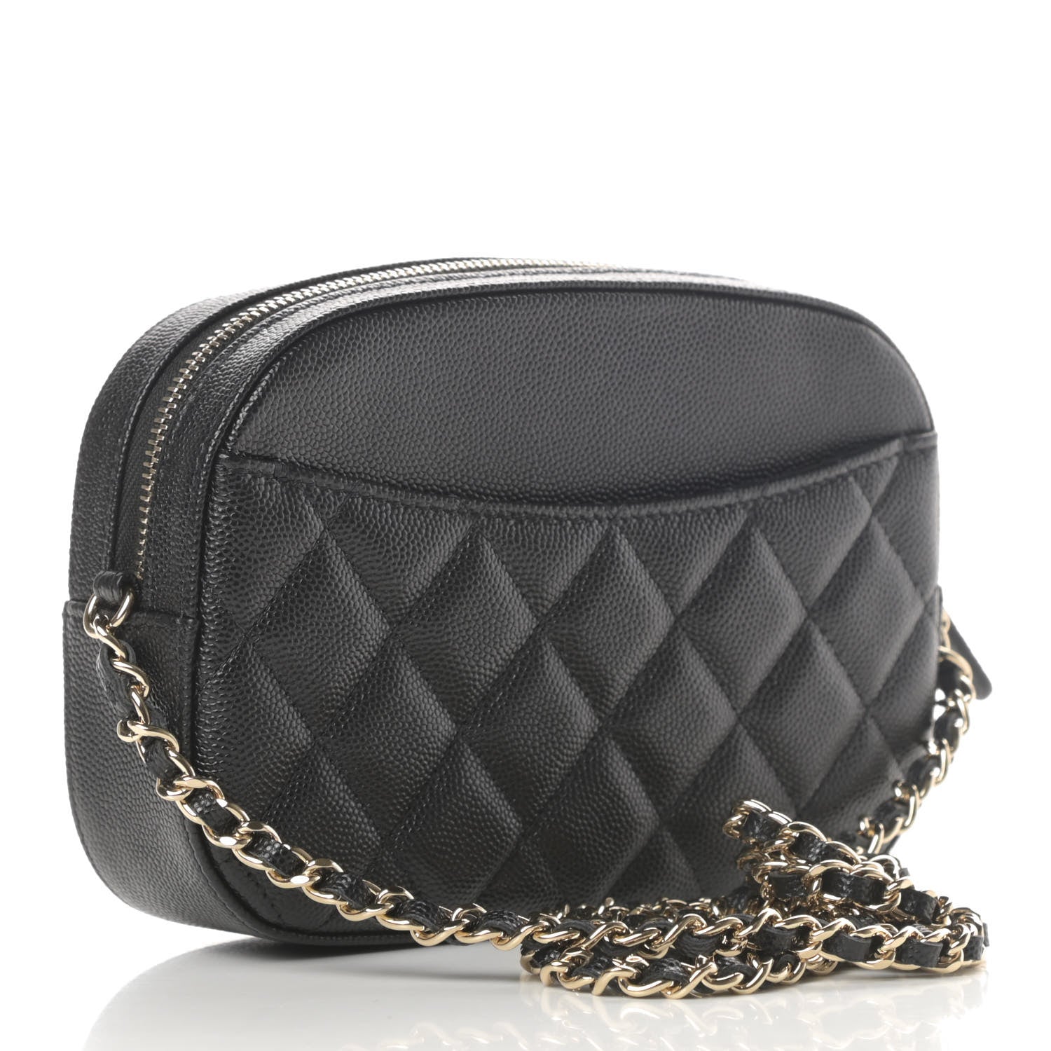Chanel Caviar Quilted Vanity With Chain Black 3 of 10