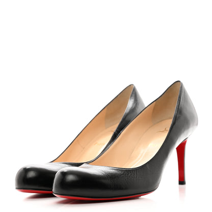 Christian Louboutin Kid Simple 70 Pumps 40.5 Black 3 of 7