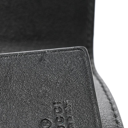 Gucci Guccissima 6 Key Holder Case Black 9 of 10