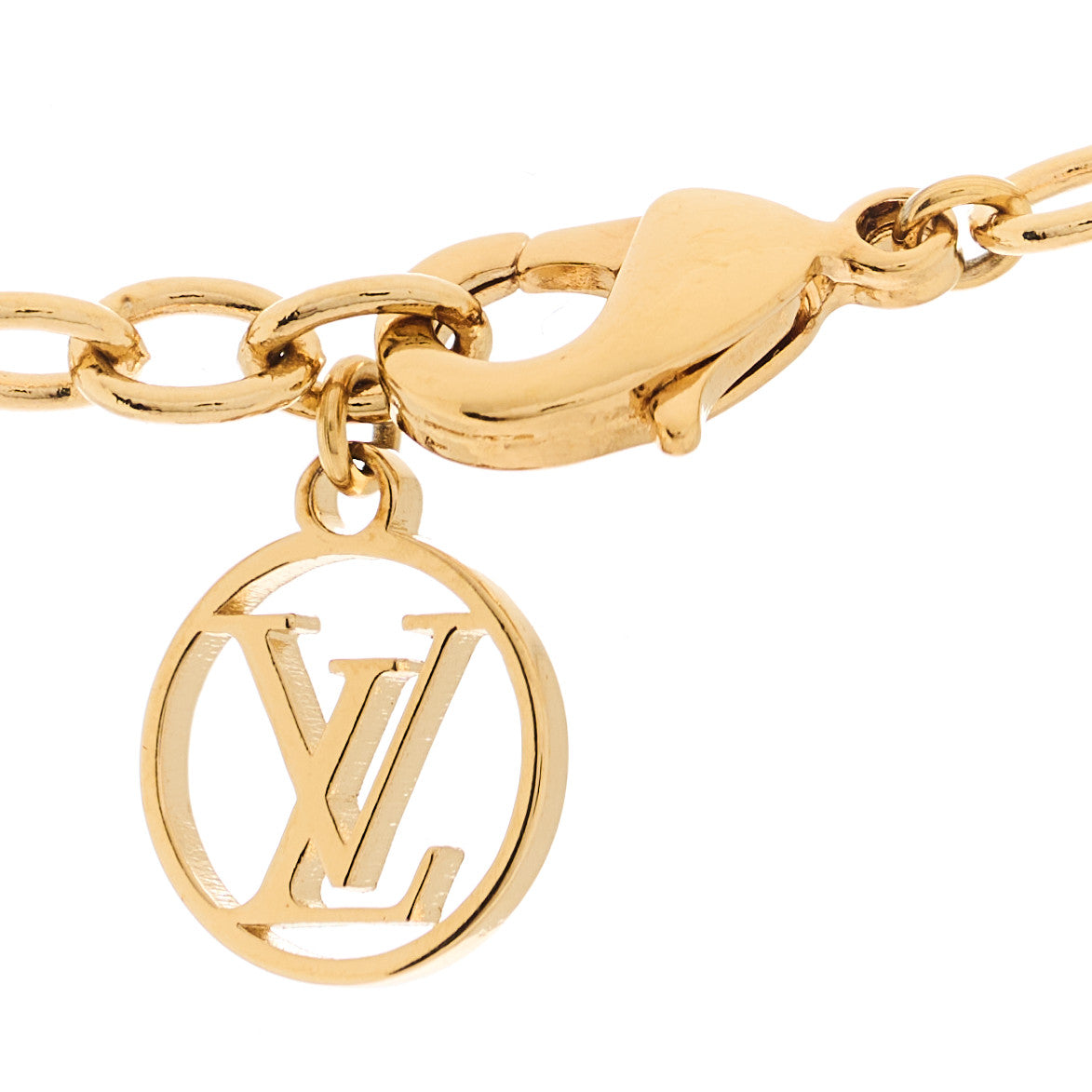 Louis Vuitton Metal Blooming Supple Necklace Gold 6 of 7