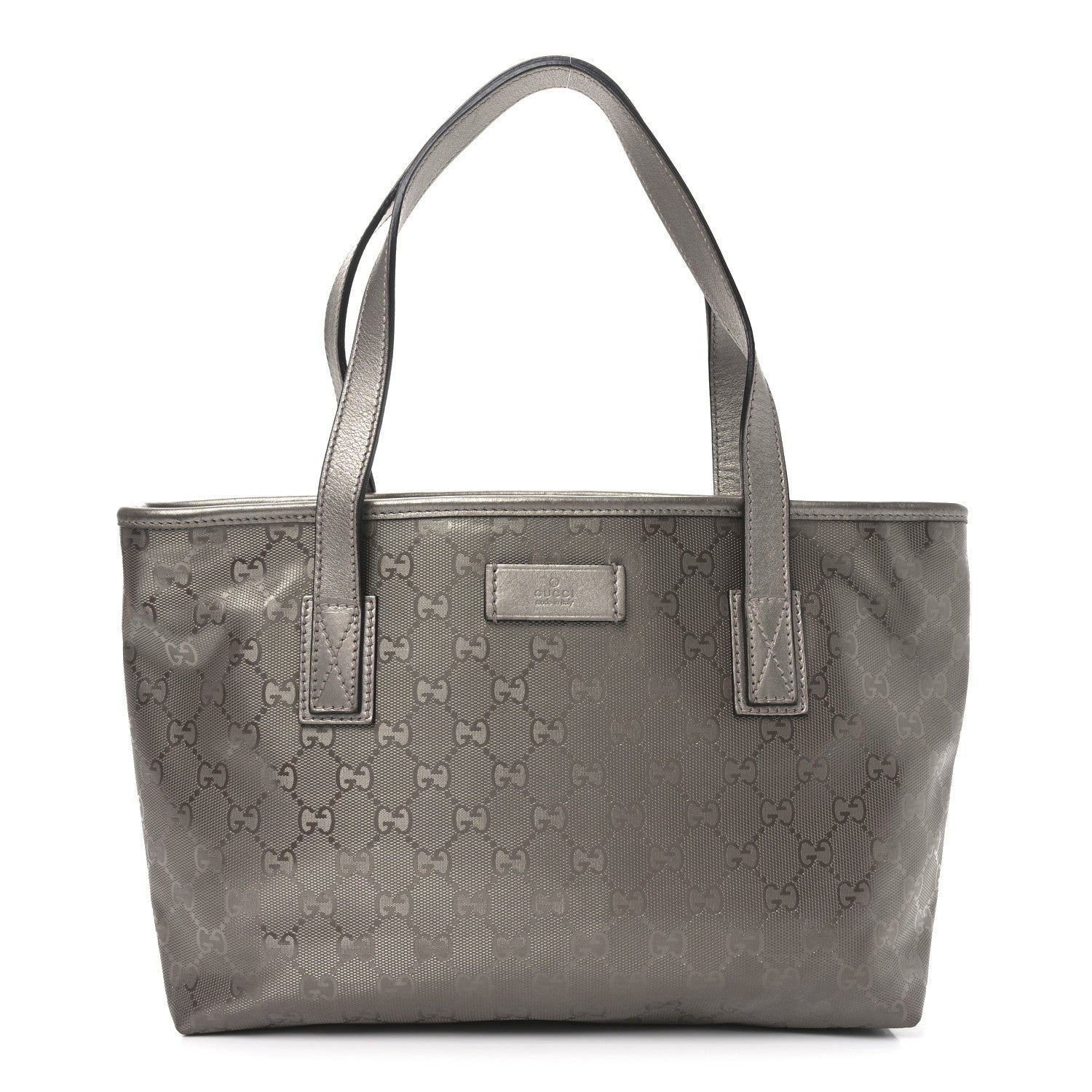 Gucci Imprime Monogram Small Joy Tote Pewter 1 of 10
