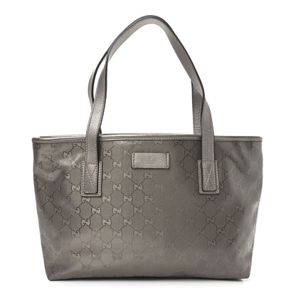 Gucci Imprime Monogram Small Joy Tote Pewter 1 of 10