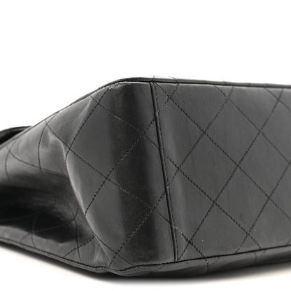 Chanel Lambskin Quilted XL Jumbo Single Flap Black 10 of 17