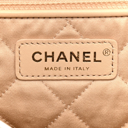 Chanel Shiny Calfskin Quilted Small Chanel 22 White 7 of 12