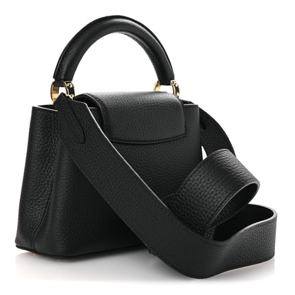 Louis Vuitton Taurillon Mini Capucines Black 3 of 11