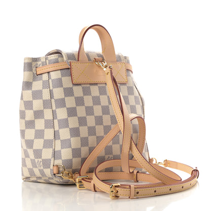 Louis Vuitton Damier Azur Sperone BB Backpack 3 of 11