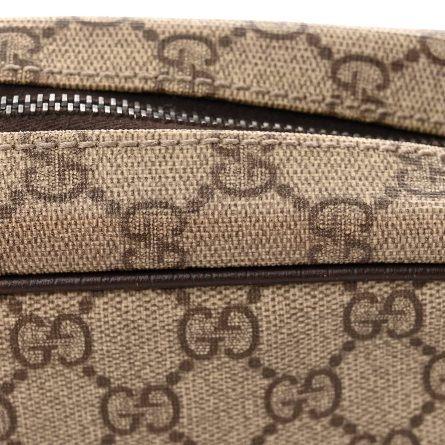 Gucci GG Plus Monogram Shoulder Bag Dark Brown 13 of 15
