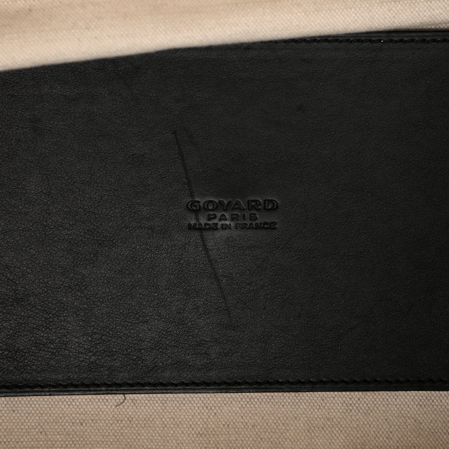 Goyardine Marquises Tote Black