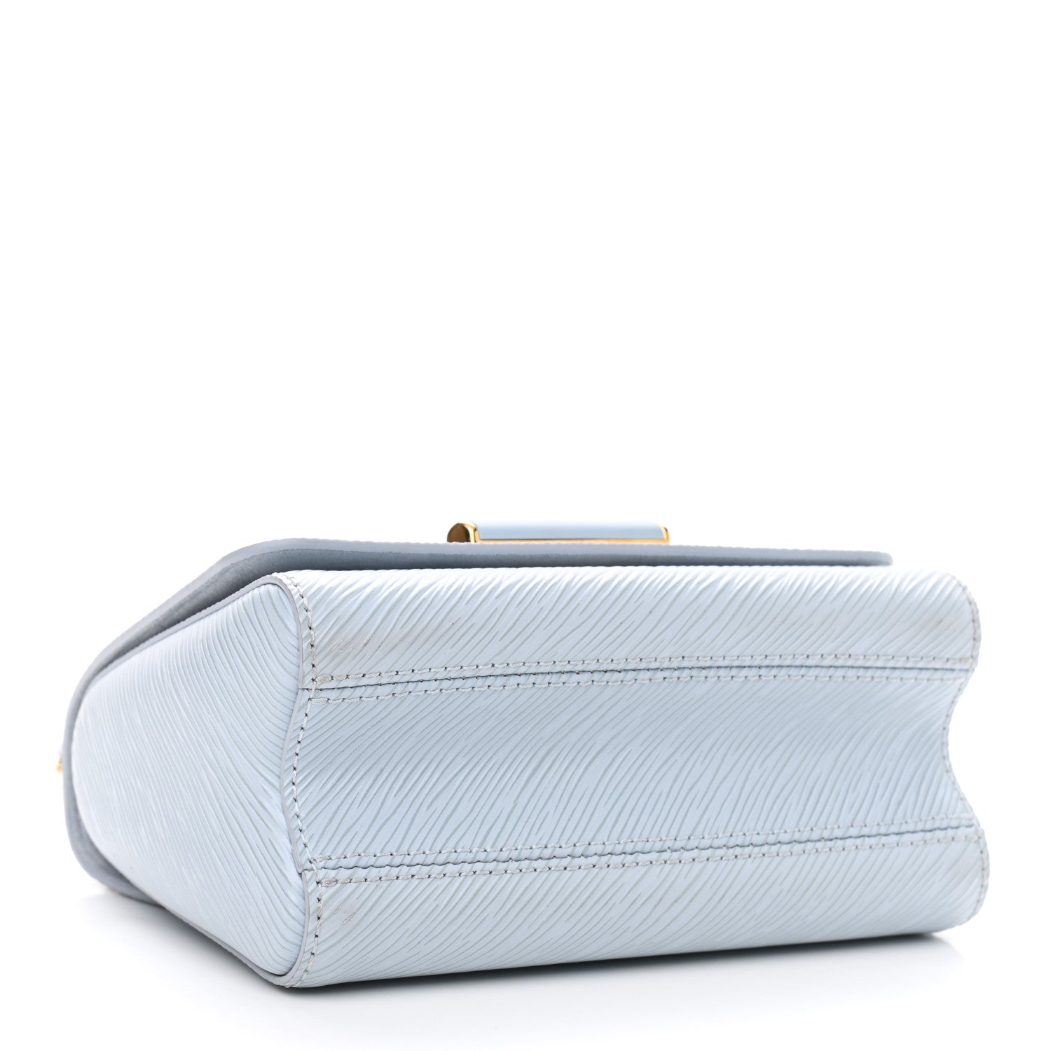 Louis Vuitton Epi Twist Shoulder Bag PM Bleu Celeste 4 of 9