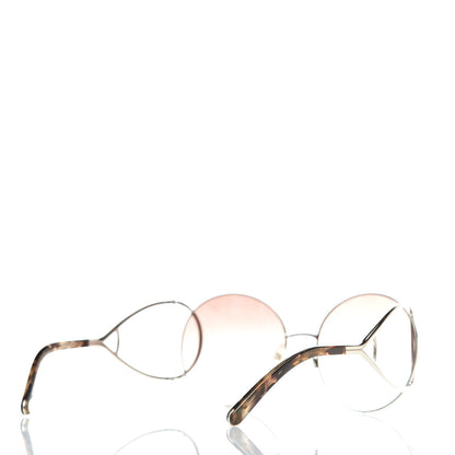 Chloe Jackson Oversized Round Sunglasses CE124S Turtledove 4 of 7