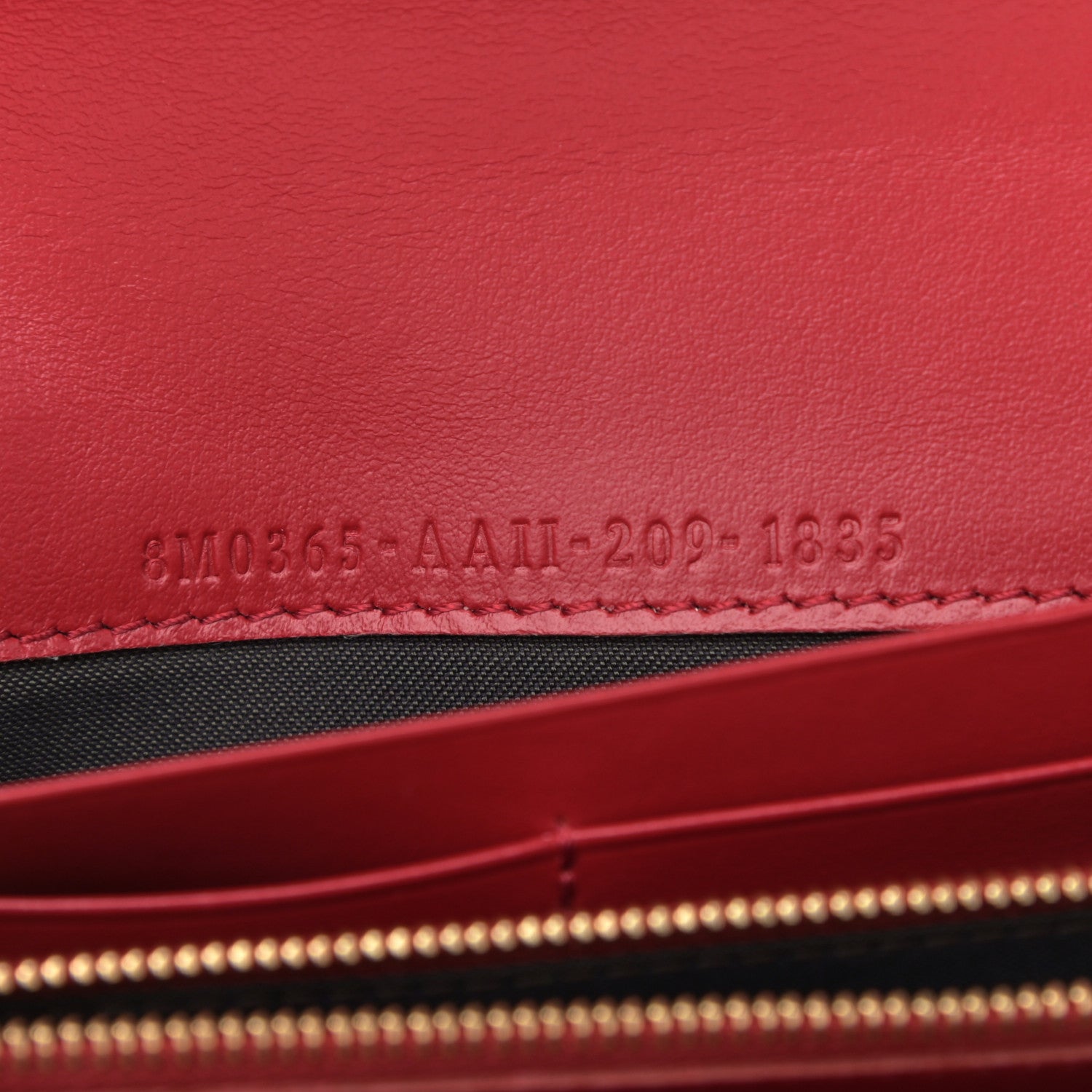Fendi Vitello Cruise F is Fendi Bi-Color FF 1974 Embossed Continental Envelope Wallet On Chain Maya Black Fragola 7 of 10