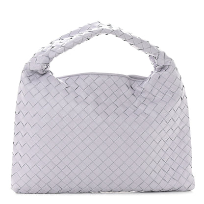 Bottega Veneta Calfskin Intrecciato Small Hop Oyster Lilac 1 of 12