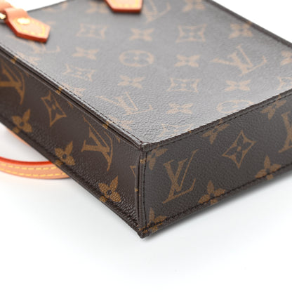 Louis Vuitton Monogram Petit Sac Plat 8 of 9