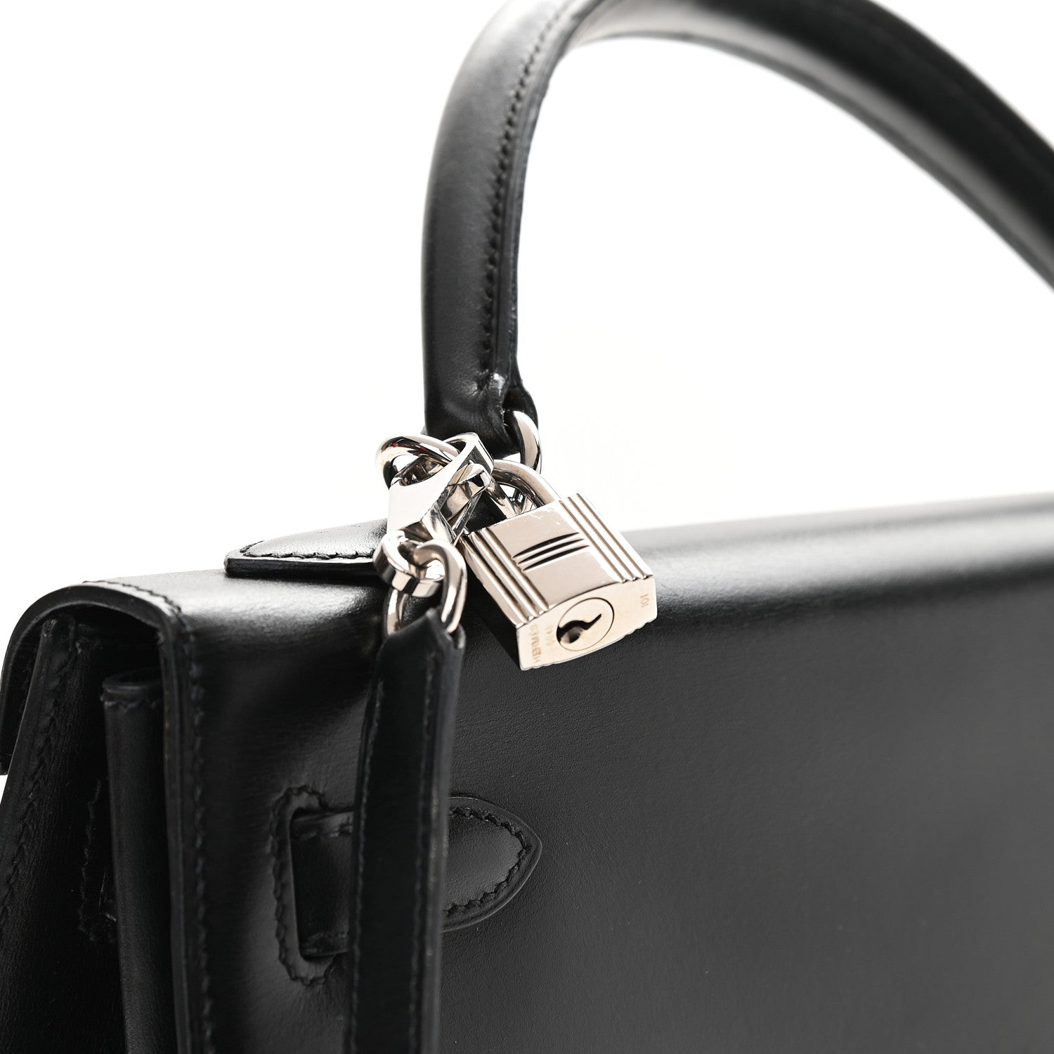 Hermes Chamonix Kelly Sellier 32 Black 10 of 10
