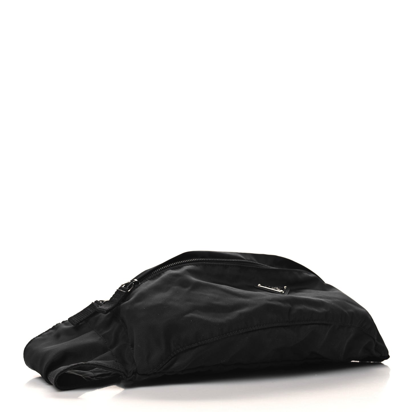 Tessuto Nylon Montagna Belt Bag Black