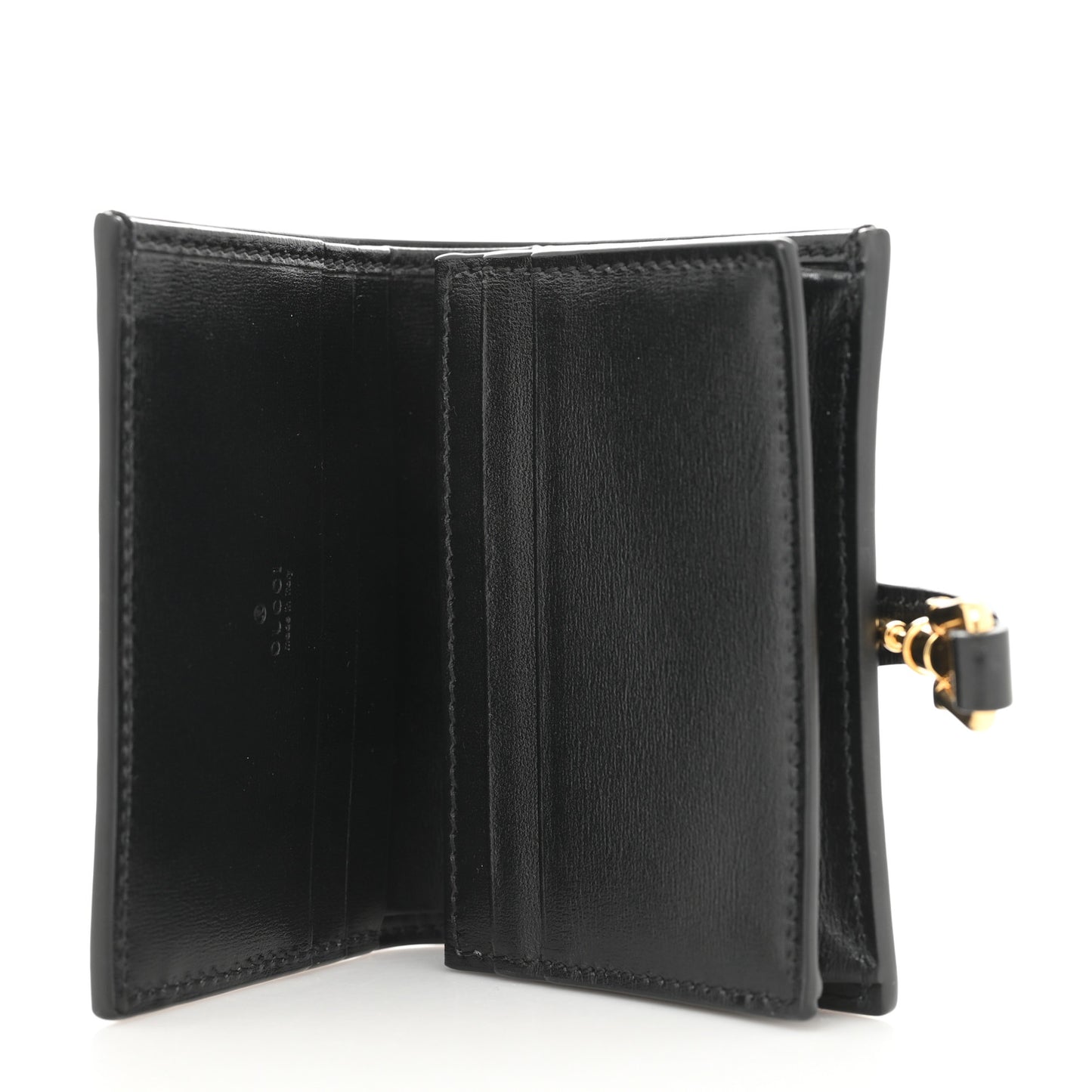 Calfskin Bi-Color Jackie 1961 Card Case Mystic White Black
