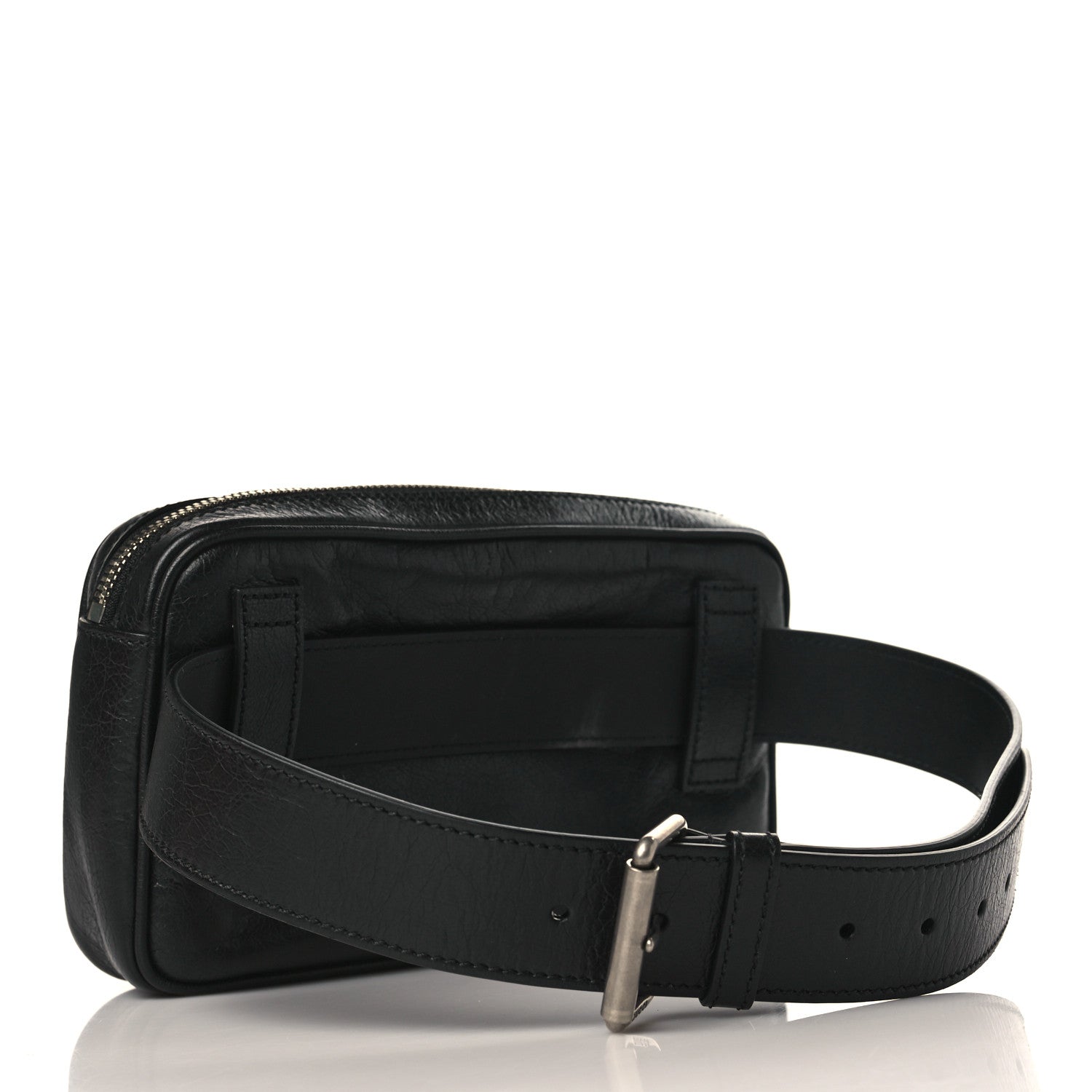 Gucci Fluffy Calfskin Morpheus Belt Bag 80 32 Black 3 of 10