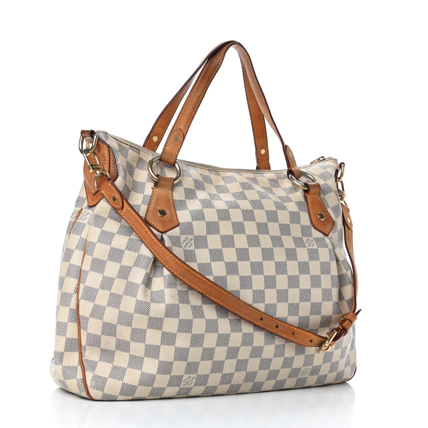 Louis Vuitton Damier Azur Evora MM 2 of 8