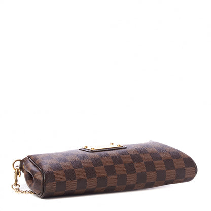Louis Vuitton Damier Ebene Eva Clutch 4 of 8