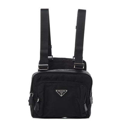 Prada Tessuto Nylon Montagna Harness Bag Black 1 of 9