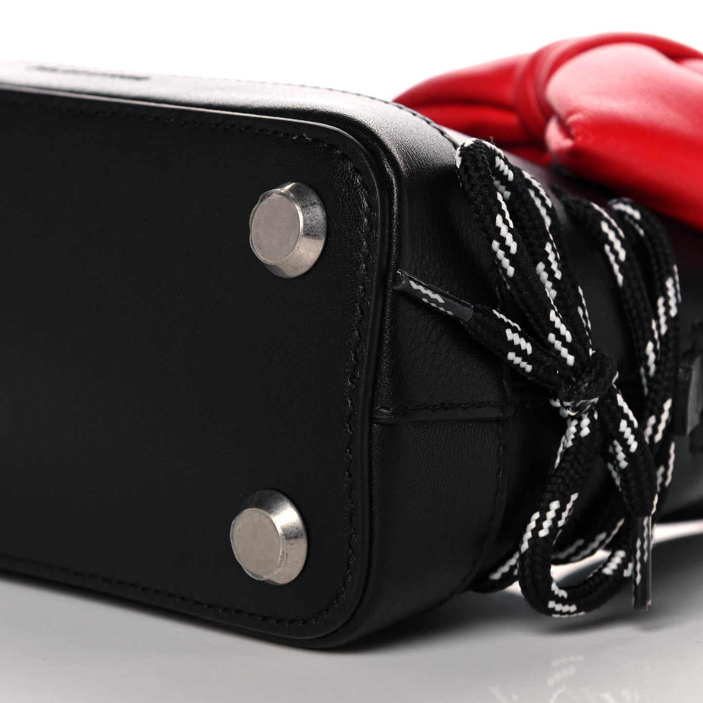 Calfskin Hello Kitty XXS Ville Top Handle Bag Black