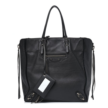 Balenciaga Veau Papier A5 Zip Around Tote Gris Fossile 1 of 18