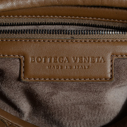 Bottega Veneta Nappa Patent Intrecciato Large Belly Veneta Ombre Hobo Chene 6 of 9