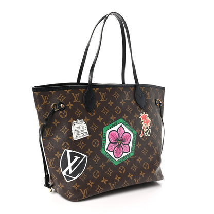Louis Vuitton Monogram My LV World Tour Neverfull MM 3 of 10