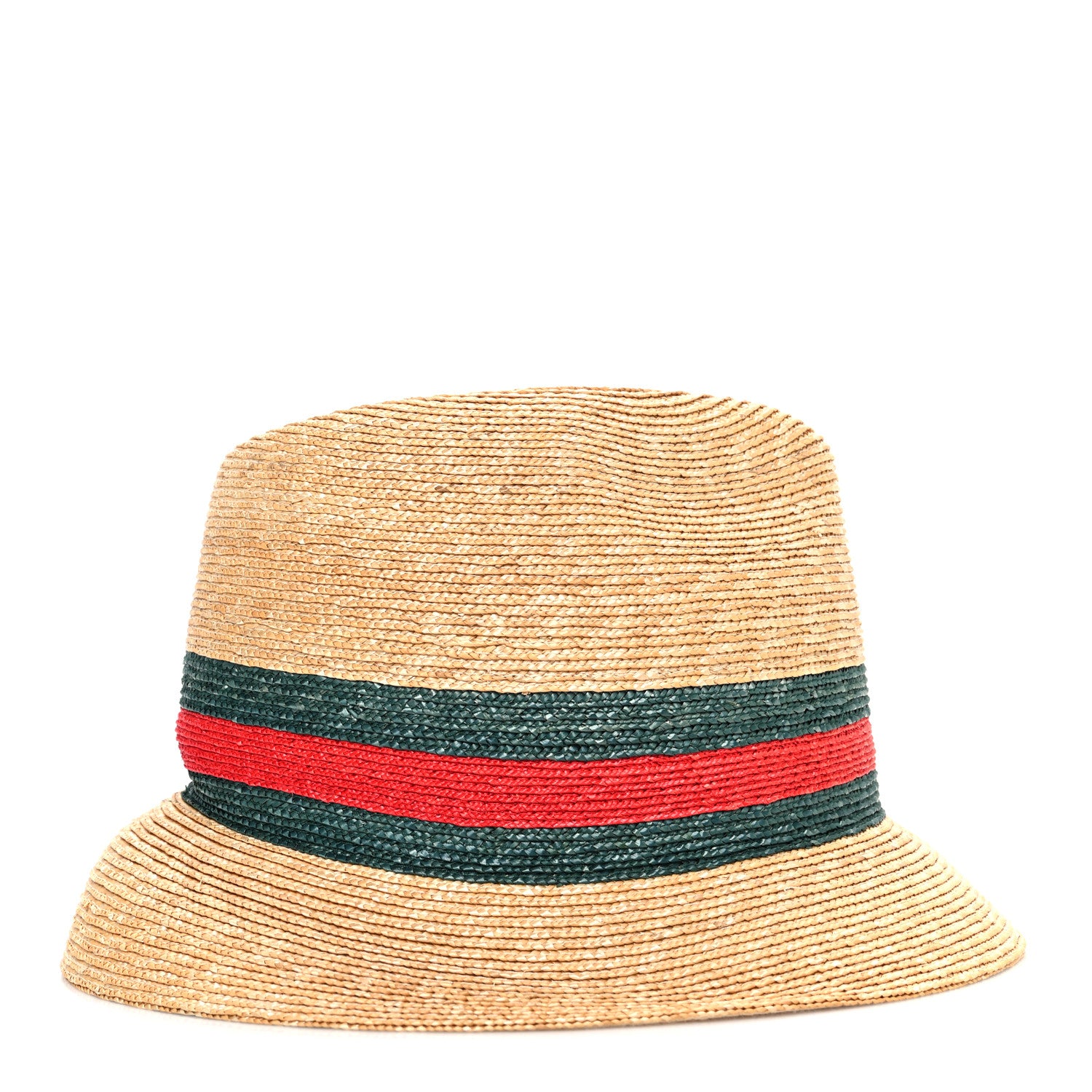 Gucci Abaca Straw Web Fedora Hat M 5 of 9