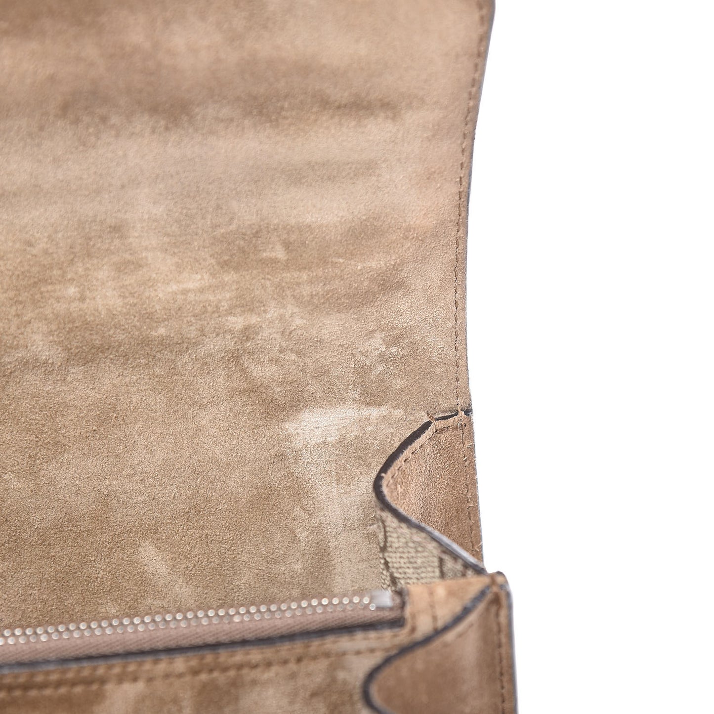 GG Supreme Monogram Small Dionysus Shoulder Bag Taupe
