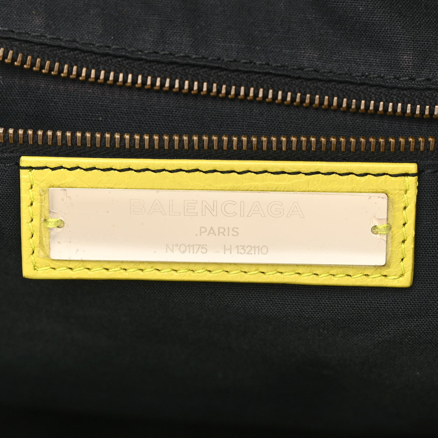 Agneau Classic Hardware Work Jaune Poussin