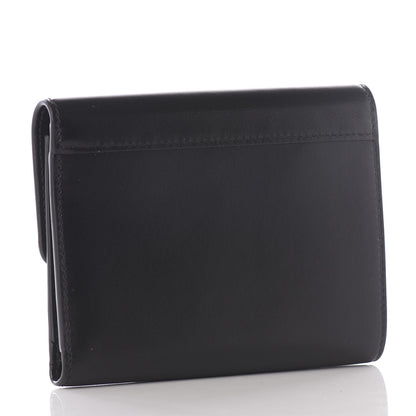 Celine Shiny Smooth Calfskin C Wallet Black 2 of 8