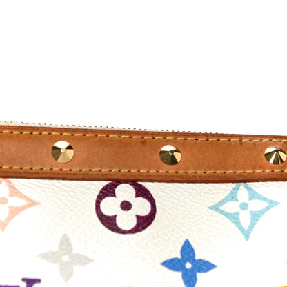 Louis Vuitton Monogram Multicolor Pochette Accessories White 14 of 19