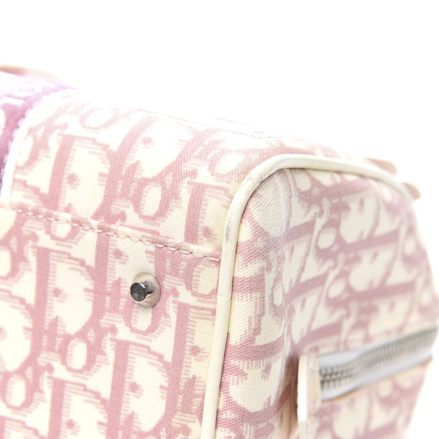 Monogram Girly Boston Pink