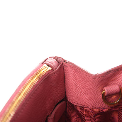 Prada Saffiano Mini Galleria Double Zip Tote Tamaris 20 of 20