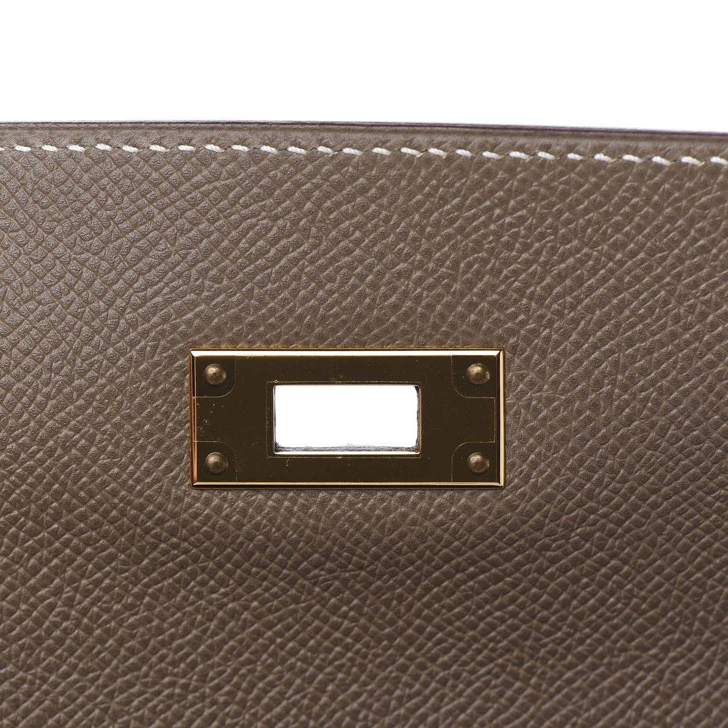Hermes Epsom Kelly Sellier 32 Etoupe 18 of 34