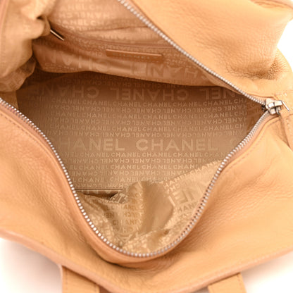 Chanel Deerskin Medium Bolt Bag Beige 12 of 18