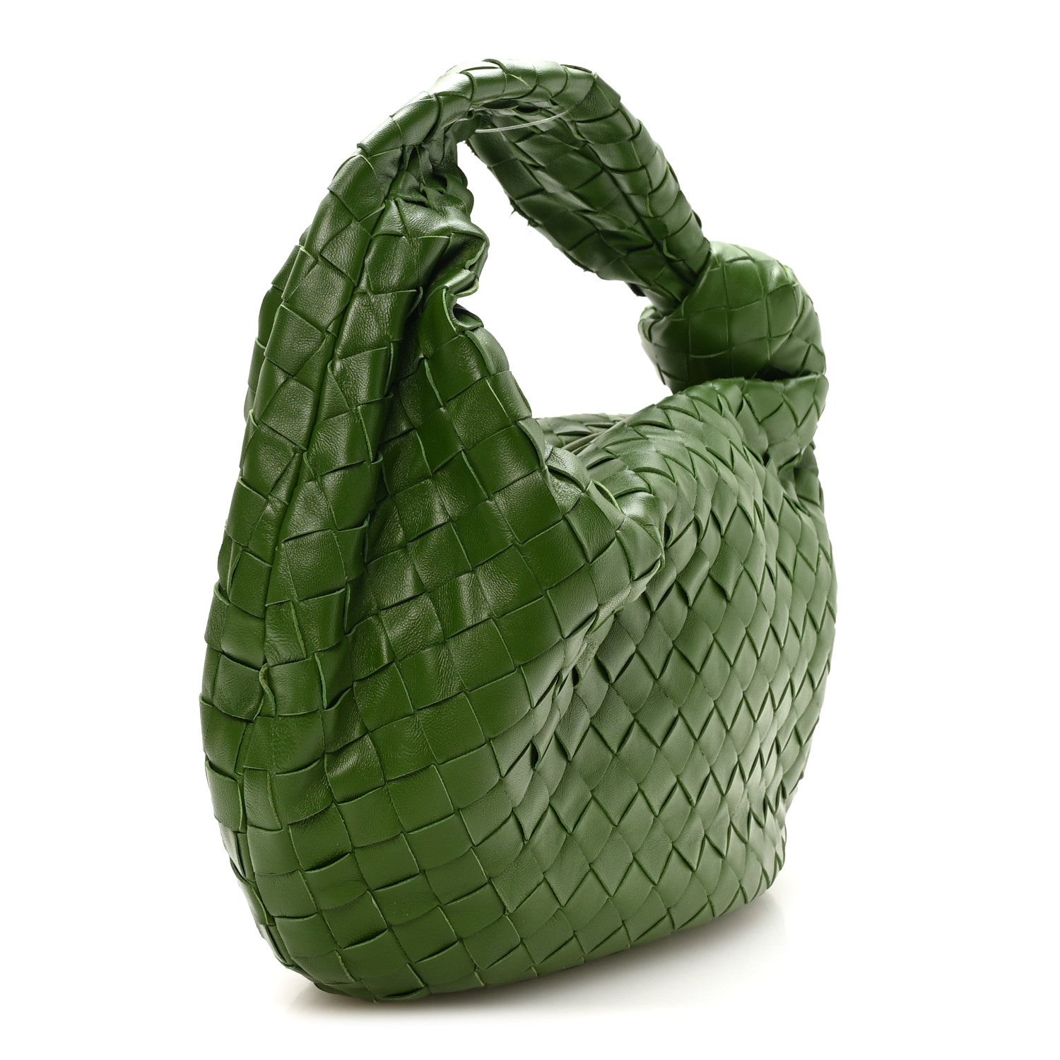 Bottega Veneta Nappa Intrecciato Teen Jodie Hobo Avocado 2 of 10